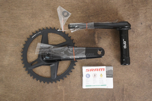 SRAM　Rival AXS 12s パワーメータ－ SRAM Rival AXS Crankset with Quarq Power Meter - 172.5mm, 12