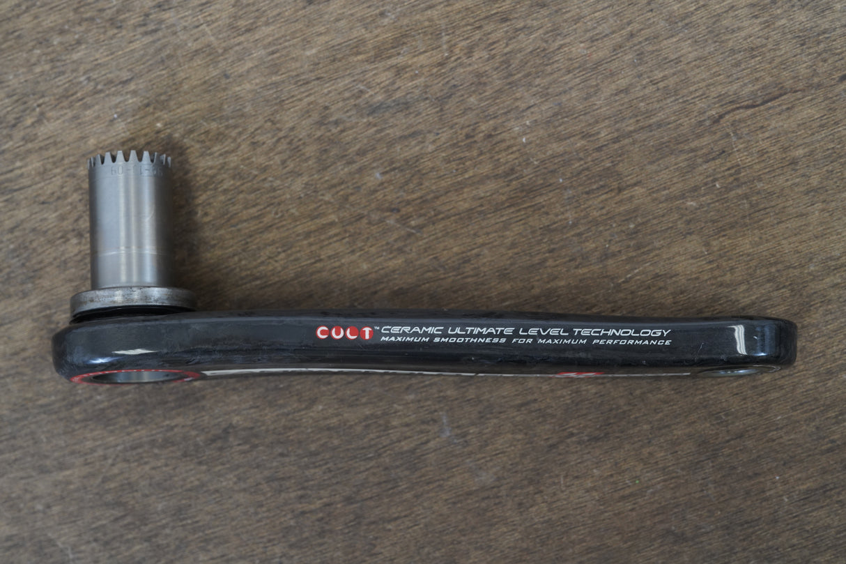 172.5mm 50/34T Campagnolo Super Record Titanium 11 Speed Carbon Crankset