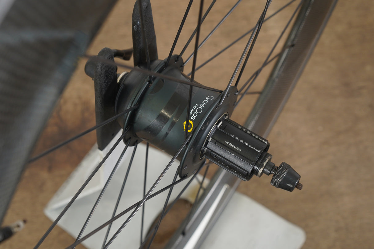 HED Stinger 9 CycleOps G3 Carbon Clincher Rim Brake Road Wheelset 11 Speed