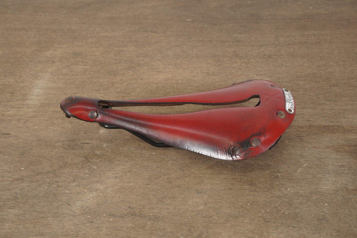 170mm Selle Anatomica X Leather Road Saddle 533g