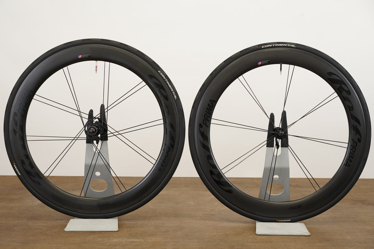 Rolf Prima Ares6 ES Carbon Clincher Rim Brake Wheelset 11 Speed Ares 6