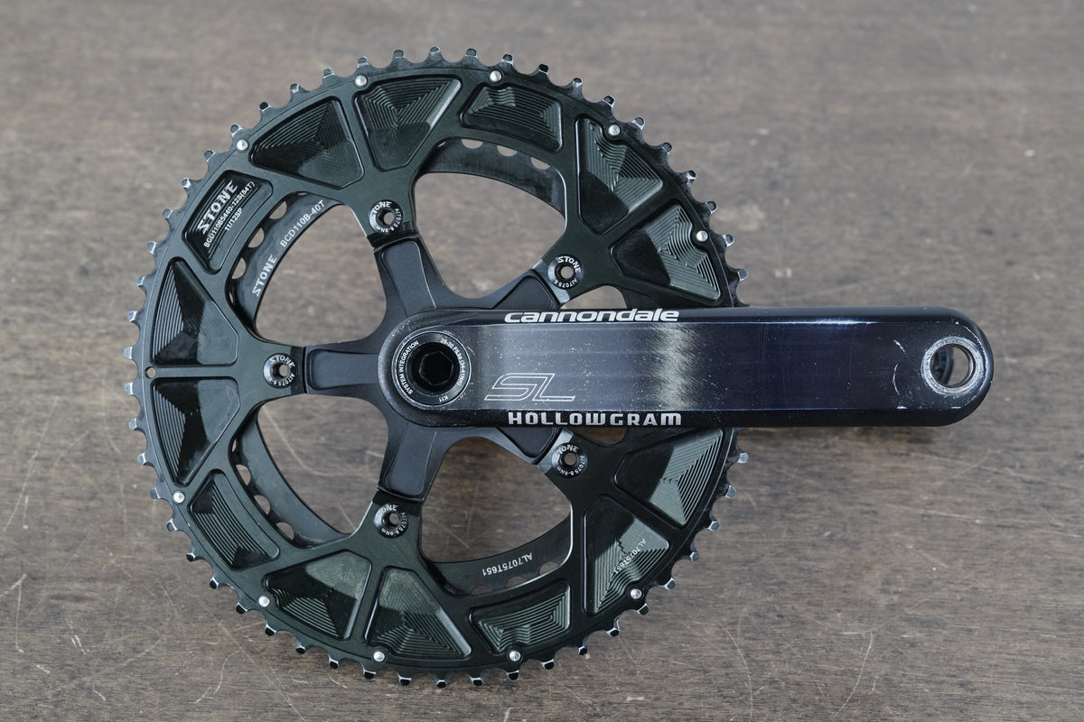 172.5mm 54/40T Cannondale SL Hollowgram Road Crankset 610g