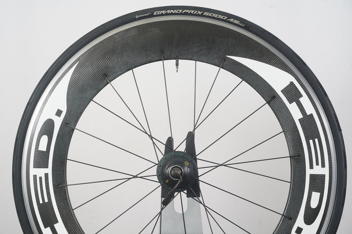 HED Stinger 9 CycleOps G3 Carbon Clincher Rim Brake Road Wheelset 11 Speed