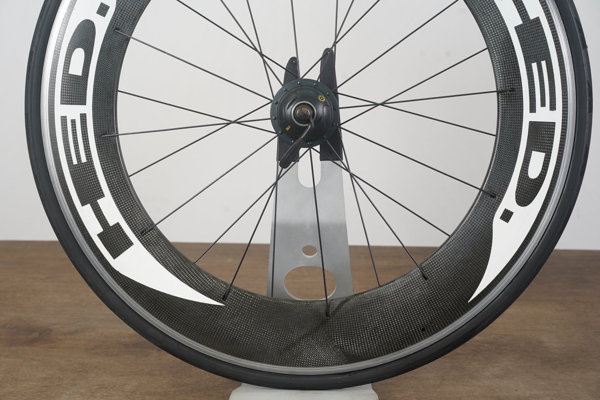 HED Stinger 9 CycleOps G3 Carbon Clincher Rim Brake Road Wheelset 11 Speed