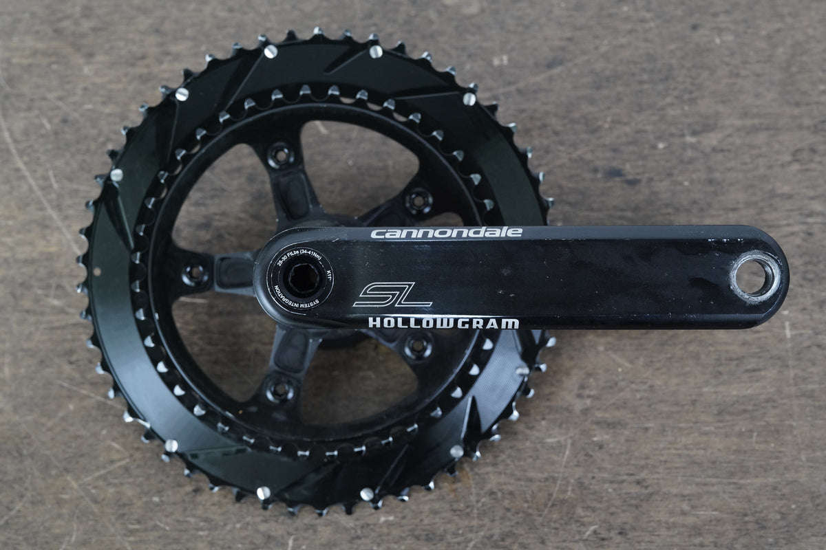 172.5mm 54/40T Cannondale SL Hollowgram Road Crankset 610g