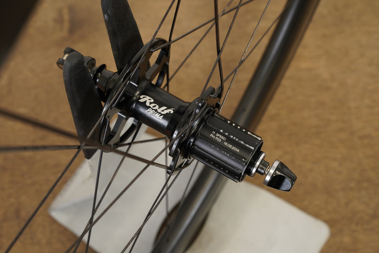 Rolf Prima Ares6 ES Carbon Clincher Rim Brake Wheelset 11 Speed Ares 6