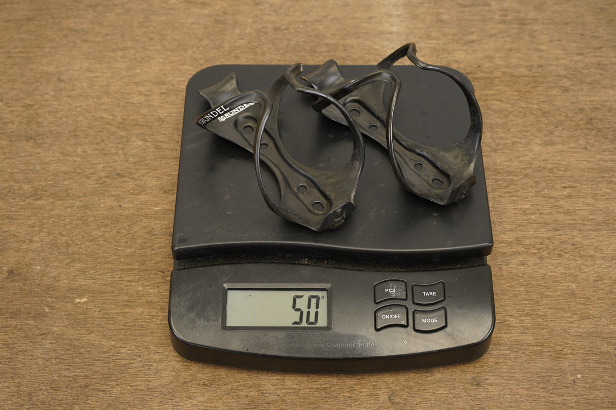 (2) Arundel Mandible Carbon Water Bottle Cages 50g