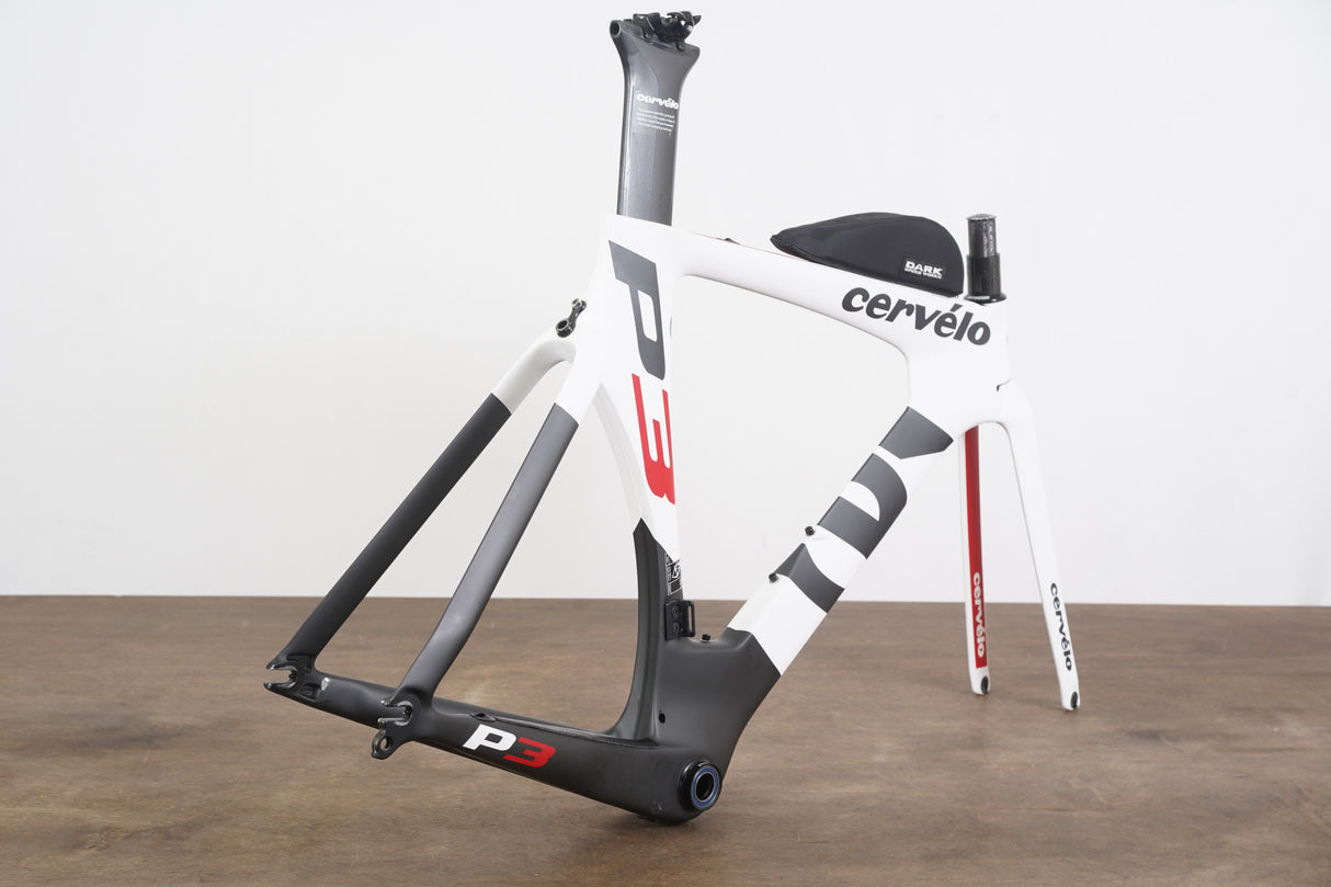 48cm Cervelo P3 Carbon Aero Rim Brake TT Triathlon Frameset