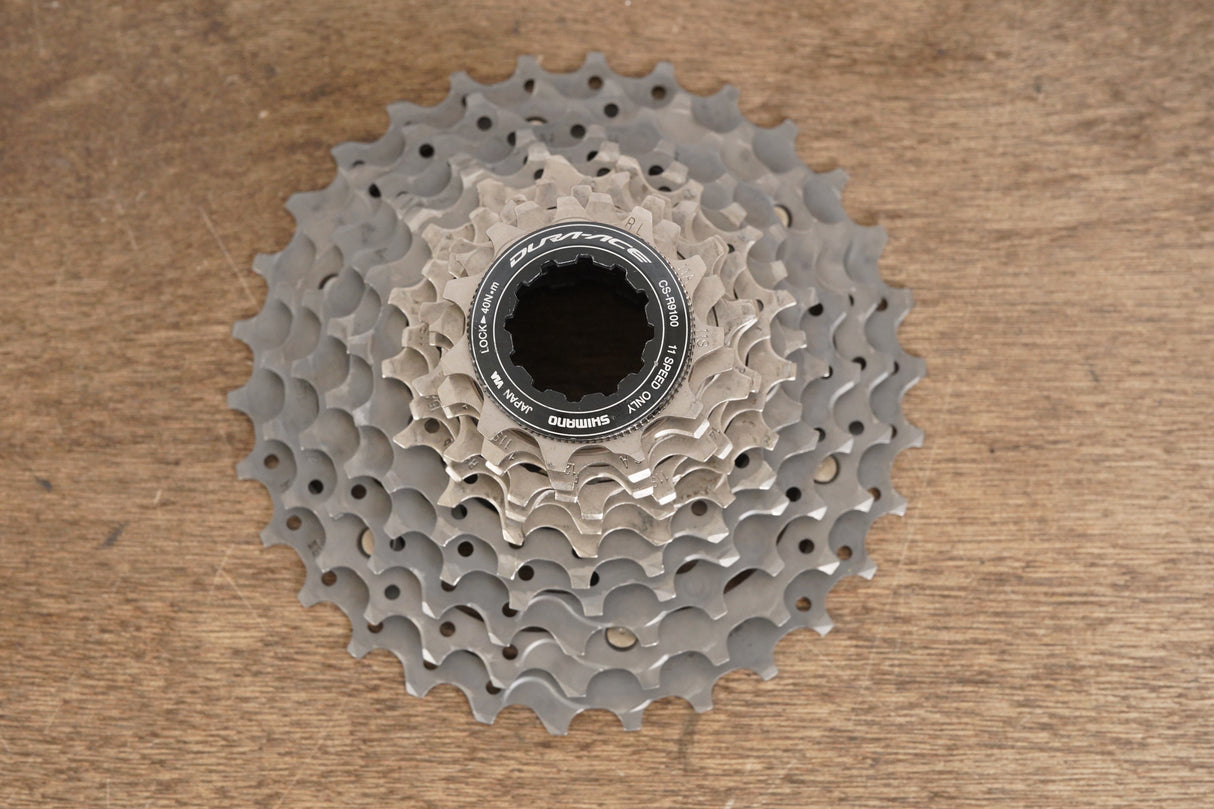 11-30T Shimano Dura-Ace CS-R9100 11 Speed Road Cassette 206g 9100