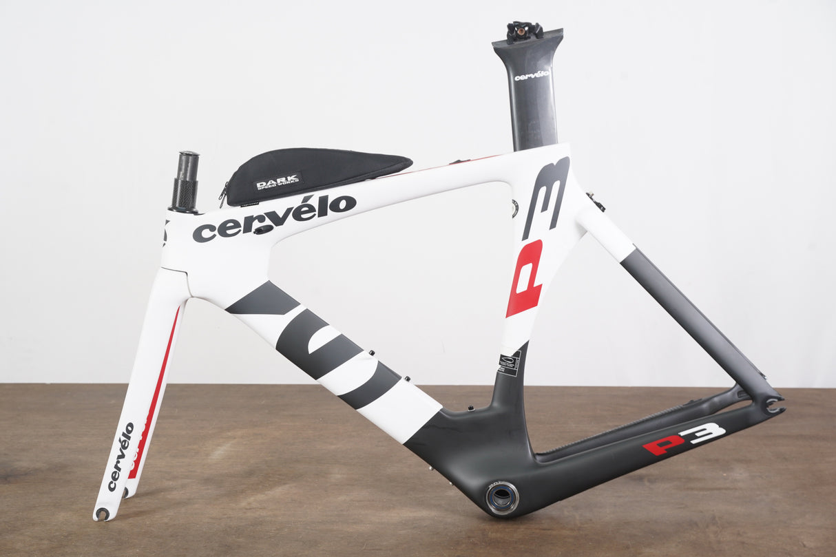 48cm Cervelo P3 Carbon Aero Rim Brake TT Triathlon Frameset