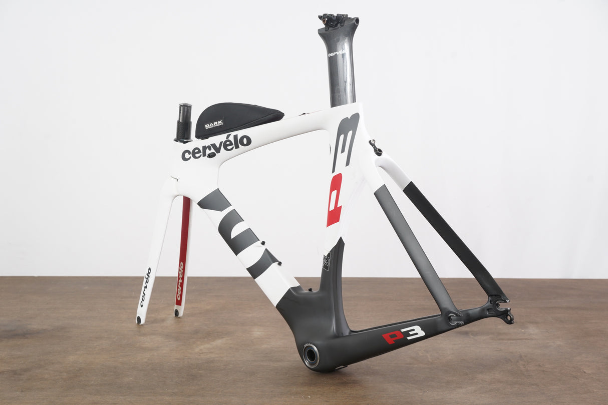 48cm Cervelo P3 Carbon Aero Rim Brake TT Triathlon Frameset