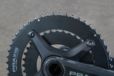 170mm 52/36T M30 Praxis Works Zayante Carbon Road Crankset 718g