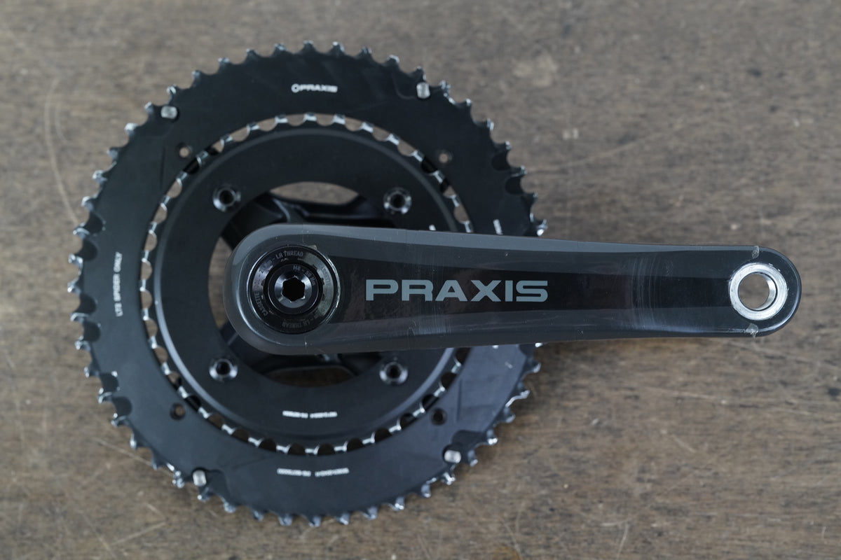 170mm 52/36T M30 Praxis Works Zayante Carbon Road Crankset 718g