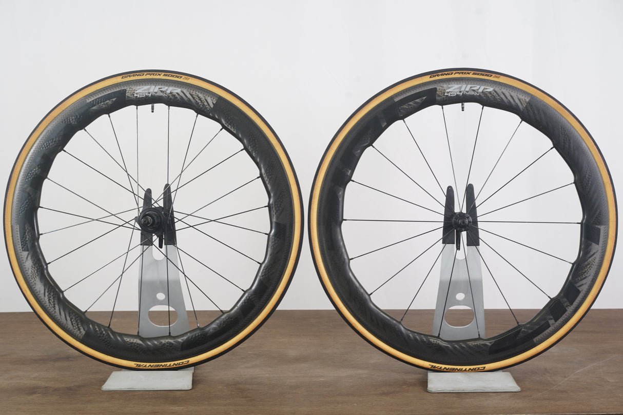 Zipp 454 NSW Cognition Carbon Tubeless Clincher Rim Brake Wheelset 11 Speed
