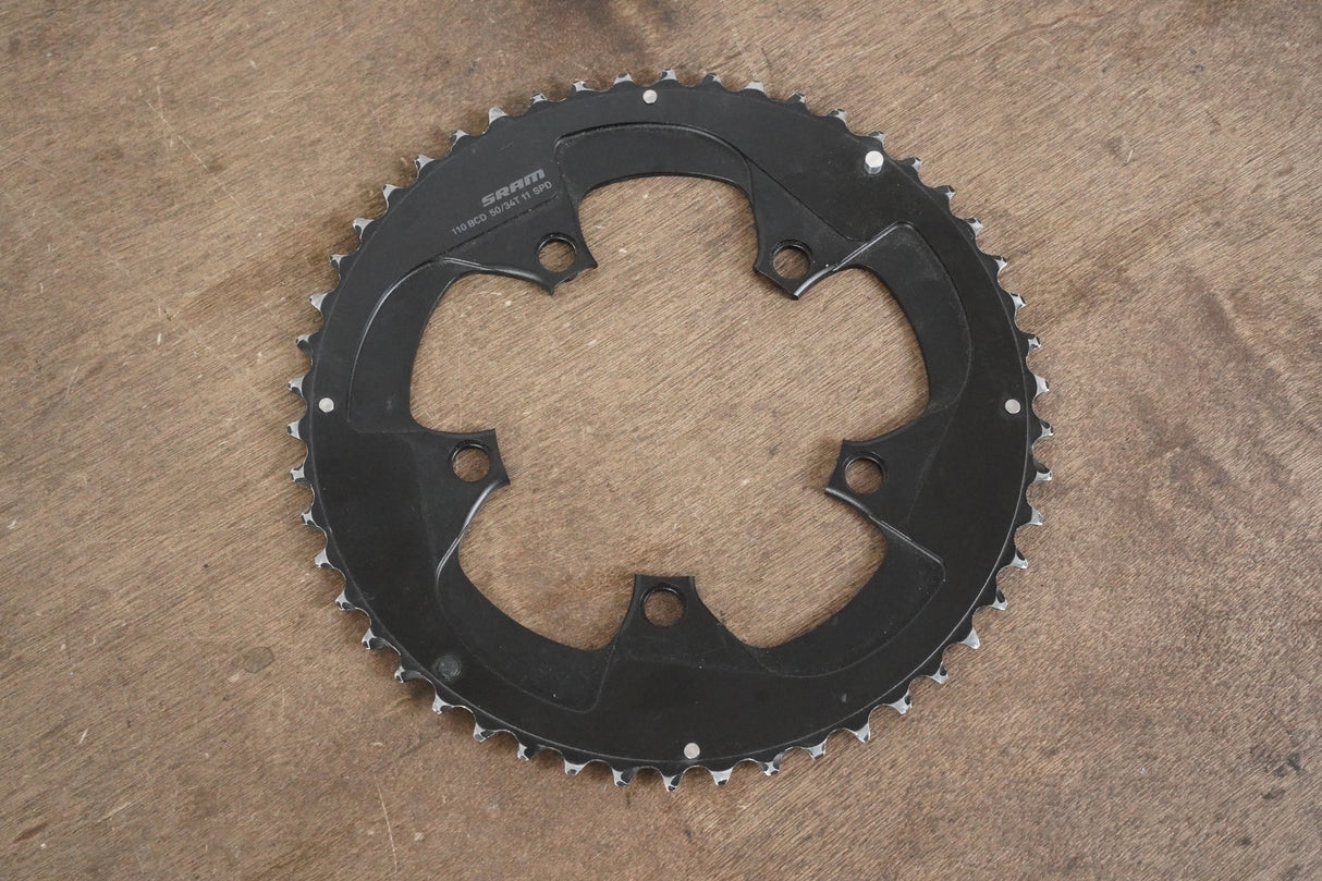 50T 110BCD SRAM Red YAW 11 Speed Outer Chainring