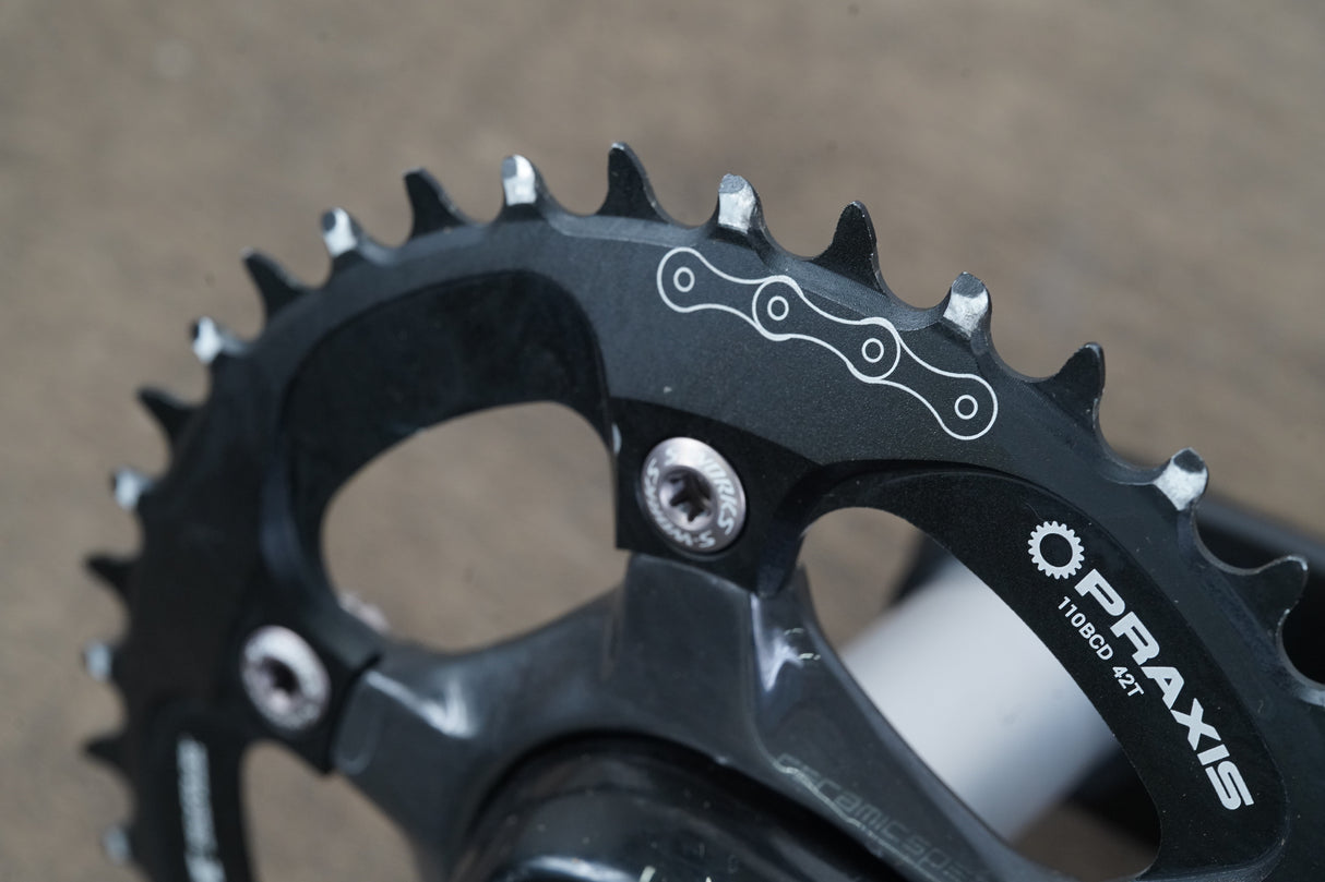 172.5mm 42T BB30 Specialized S-WORKS Dual Power Meter Carbon Road Crankset