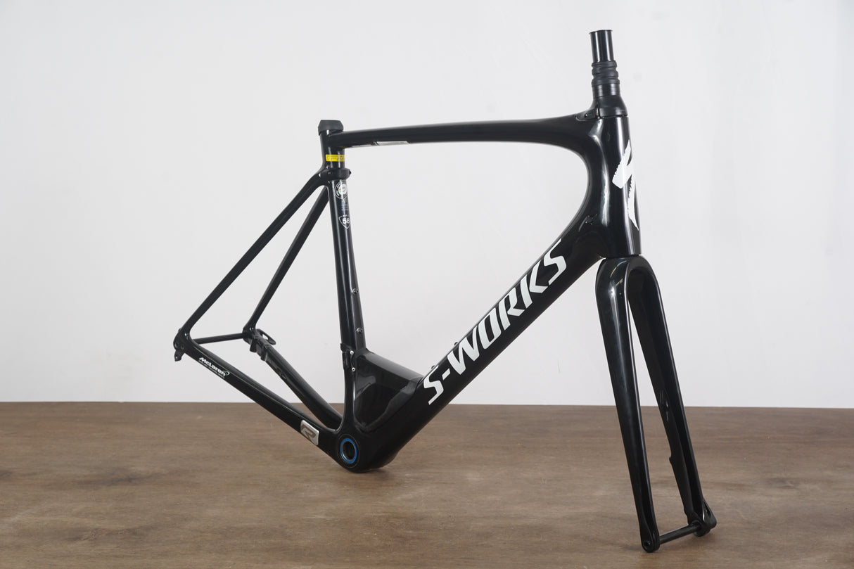 2018 58cm Specialized S-WORKS Roubaix Future Shock Carbon Disc Brake Frameset