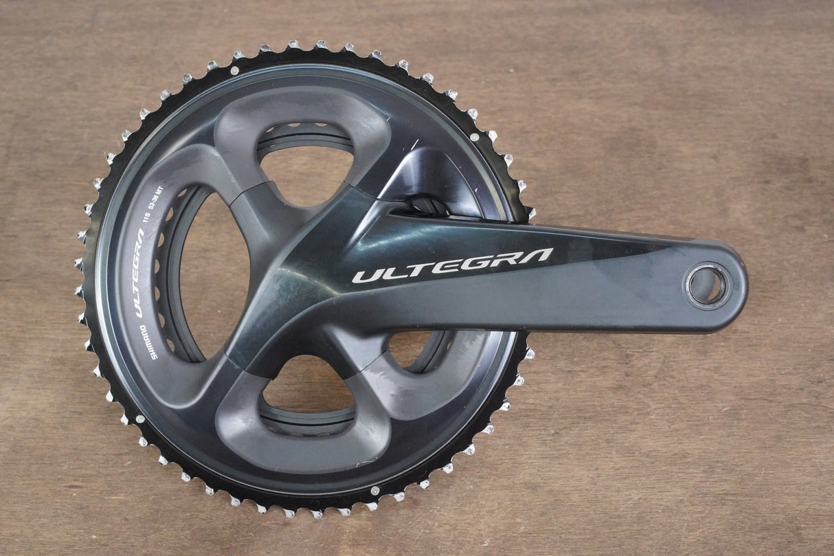172.5mm 52/36T Shimano Ultegra FC-R8000 11 Speed Crankset 8000