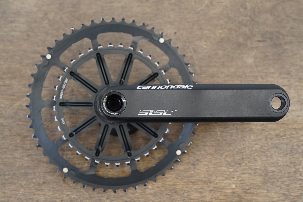 170mm 52/36T BB30 Cannondale SiSL2 Spidering Hollowgram Road Crankset 510g