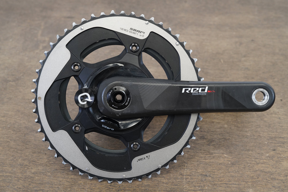 172.5mm 53/39T BB30 SRAM Red Quarq DZero Power Meter Crankset 769g
