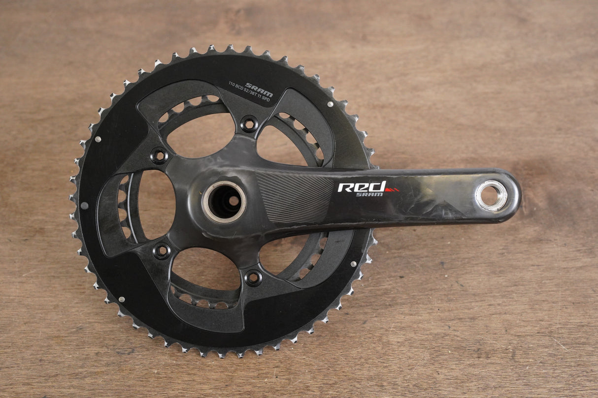 175mm 52/36T GXP SRAM Red 22 11 Speed Carbon Road Crankset