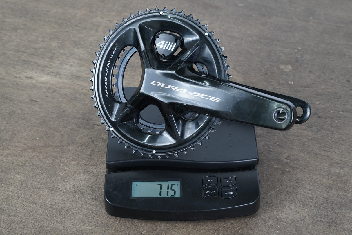 175mm 50/34T Dura-Ace FC-R9200 4iiii P3 Dual Sided Power Meter Crankset 715g 9200