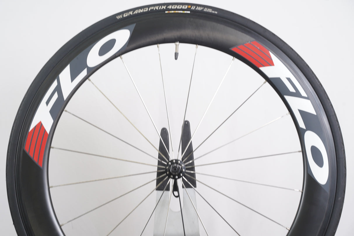 FLO 65/Disc Carbon Clincher Rim Brake Wheelset Shimano/SRAM 11 Speed