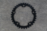 NEW 34T absoluteBLACK SRAM 5x110 2x11 Speed Chainring 29g