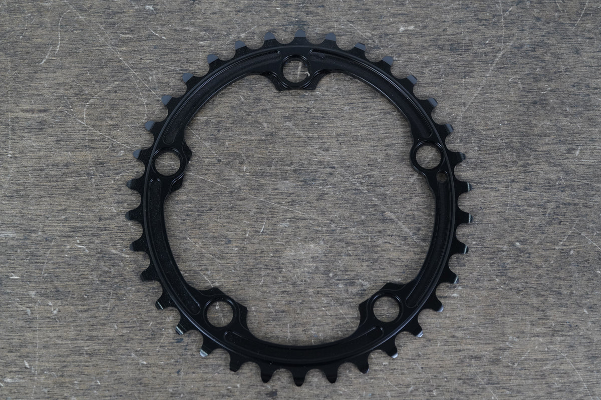 NEW 34T absoluteBLACK SRAM 5x110 2x11 Speed Chainring 29g
