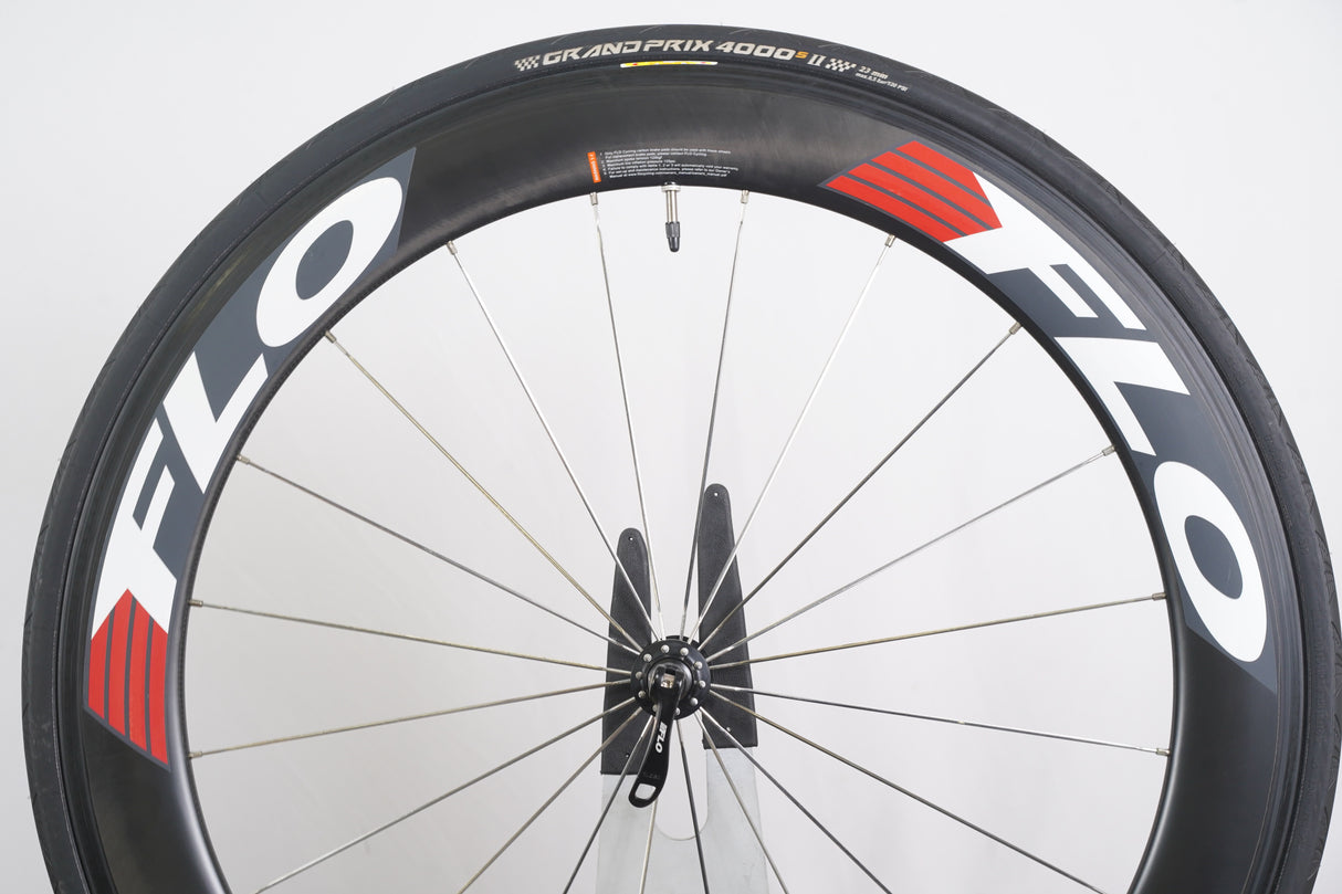FLO 65/Disc Carbon Clincher Rim Brake Wheelset Shimano/SRAM 11 Speed