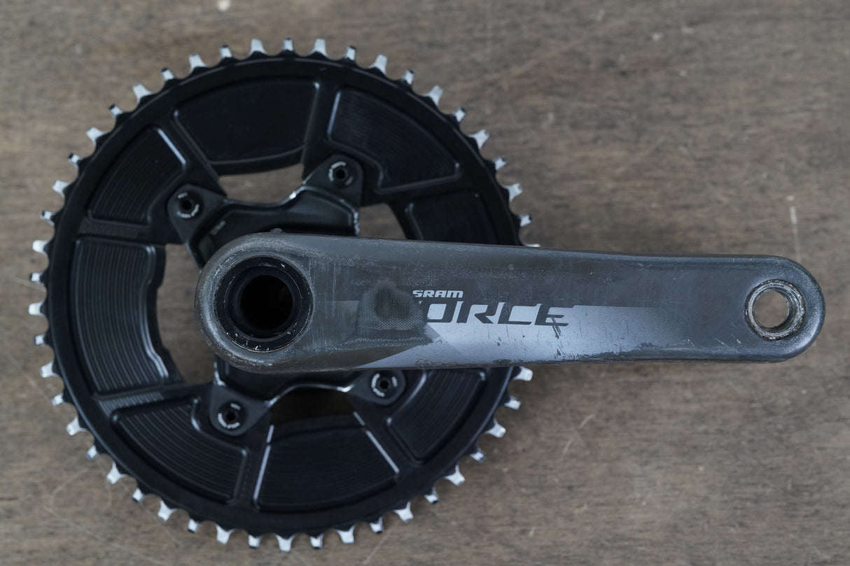 172.5mm 50T DUB SRAM Force AXS D1 1x 12 Speed Road Crankset 694g