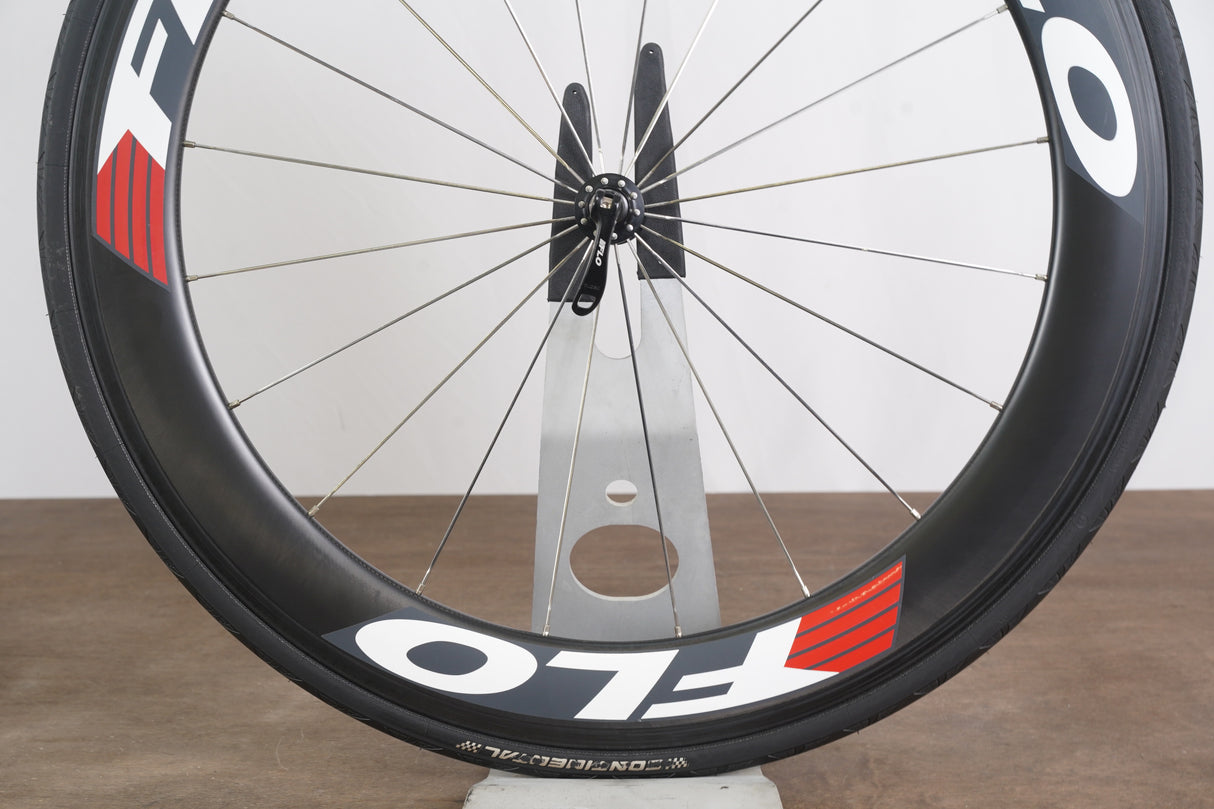 FLO 65/Disc Carbon Clincher Rim Brake Wheelset Shimano/SRAM 11 Speed