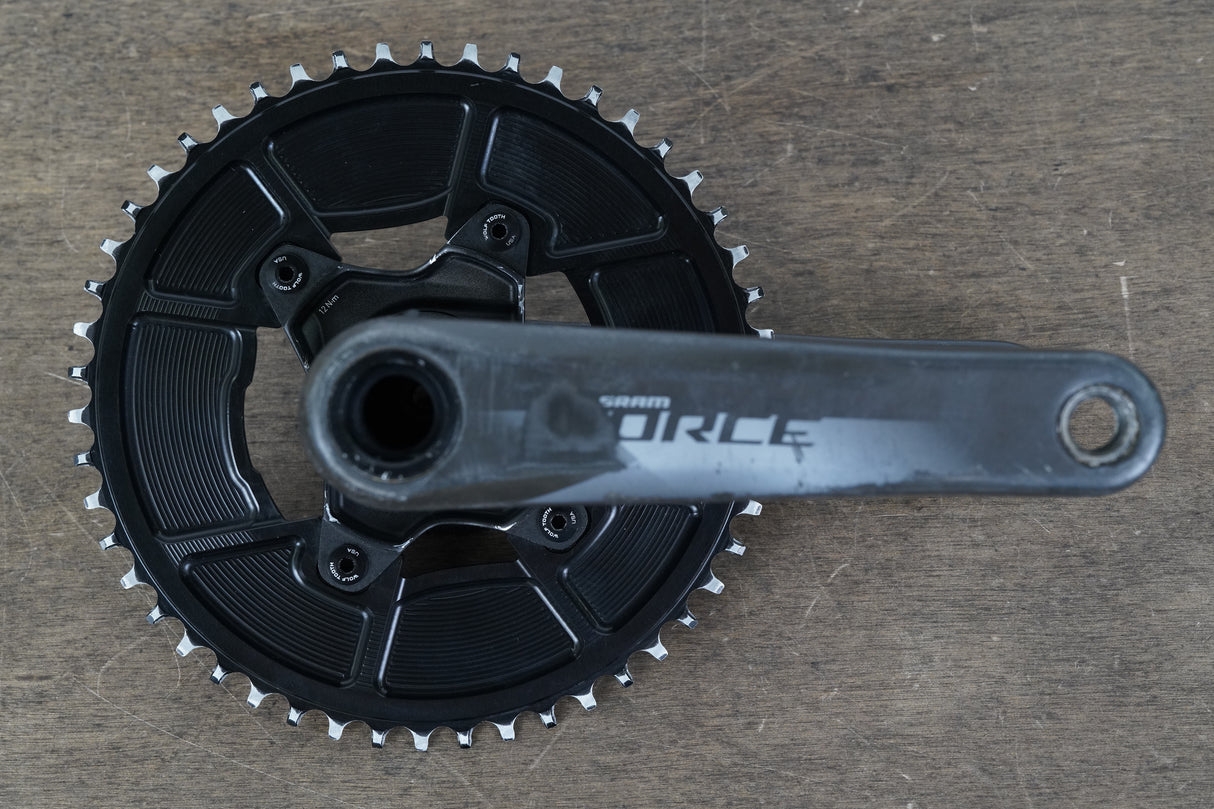 172.5mm 50T DUB SRAM Force AXS D1 1x 12 Speed Road Crankset 694g