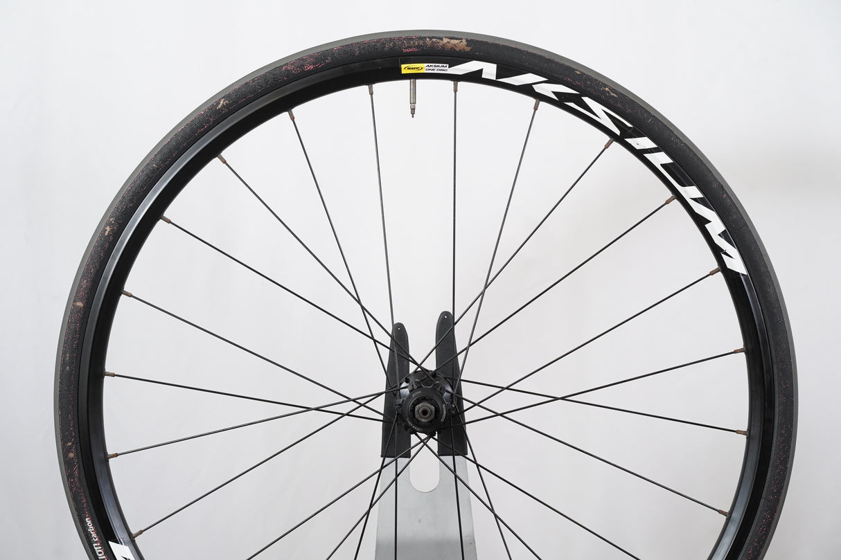 Mavic Aksium One Alloy Disc Brake Clincher Wheelset Shimano/SRAM 11 Speed