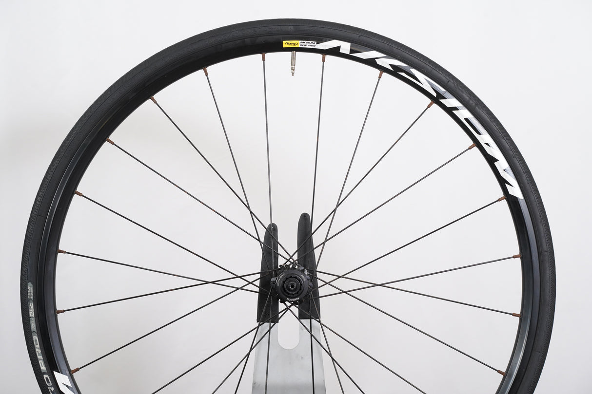 Mavic Aksium One Alloy Disc Brake Clincher Wheelset Shimano/SRAM 11 Speed