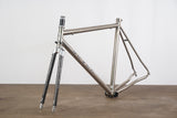 54cm Seven Axiom S Wound Up Titanium Rim Brake Road Frameset