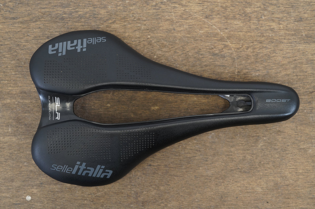 145mm Selle Italia SLR Superflow Boost Carbon Rail Road Saddle 135g