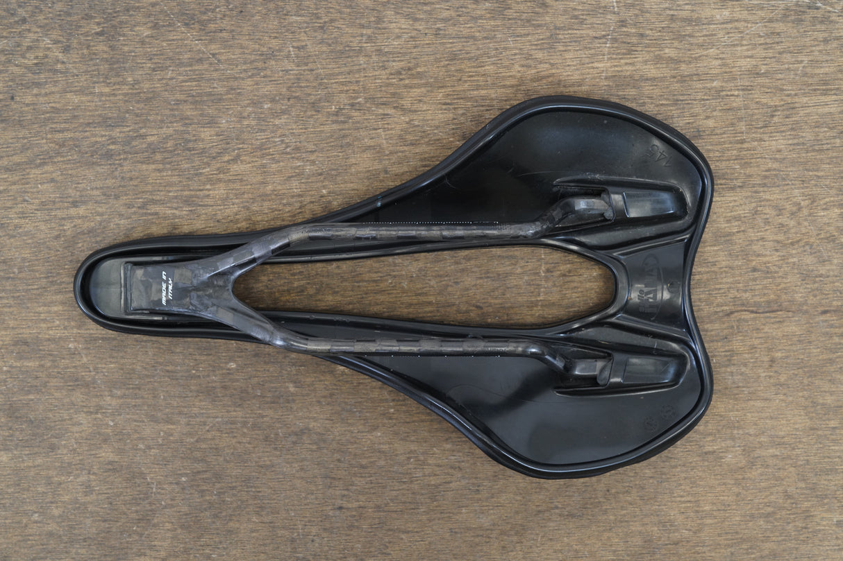 145mm Selle Italia SLR Superflow Boost Carbon Rail Road Saddle 135g