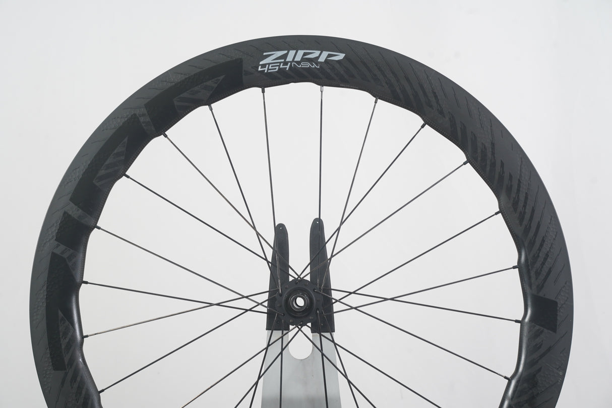 FRONT Zipp 454 NSW ZR1 Carbon Tubeless Clincher Disc Brake Wheel