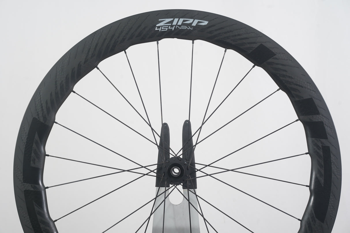 FRONT Zipp 454 NSW ZR1 Carbon Tubeless Clincher Disc Brake Wheel