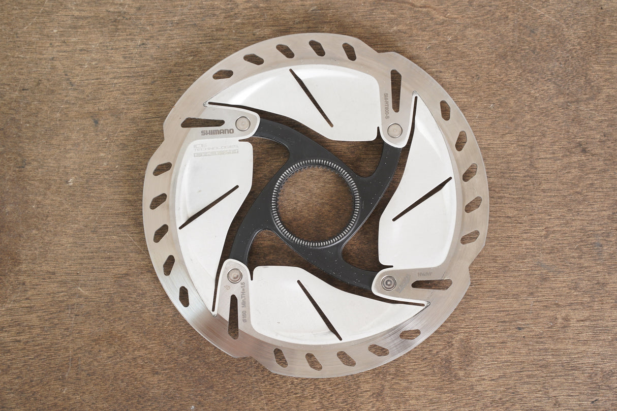(2) 160mm Shimano Ultegra SM-RT800-S Center Lock Disc Brake Rotors RT 800