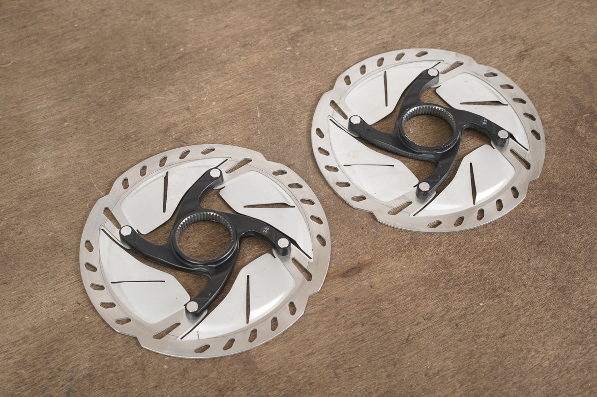 (2) 160mm Shimano Ultegra SM-RT800-S Center Lock Disc Brake Rotors RT 800