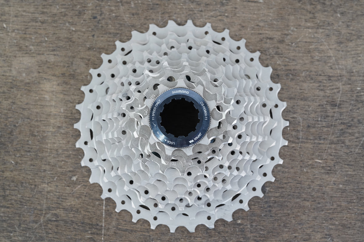 11-34T Shimano Ultegra CS-HG800-11 11 Speed Cassette 336g