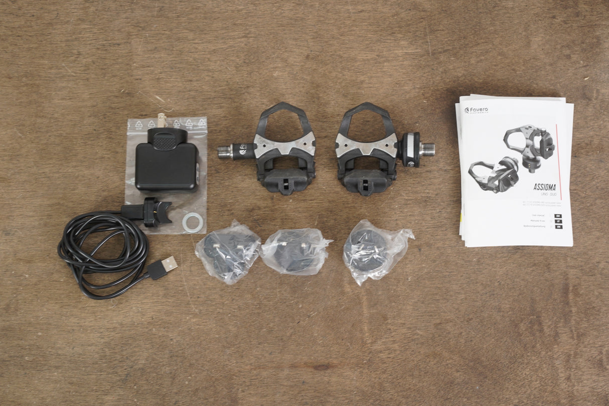 Favero Assioma Uno Single Power Meter Road Pedals + Charger