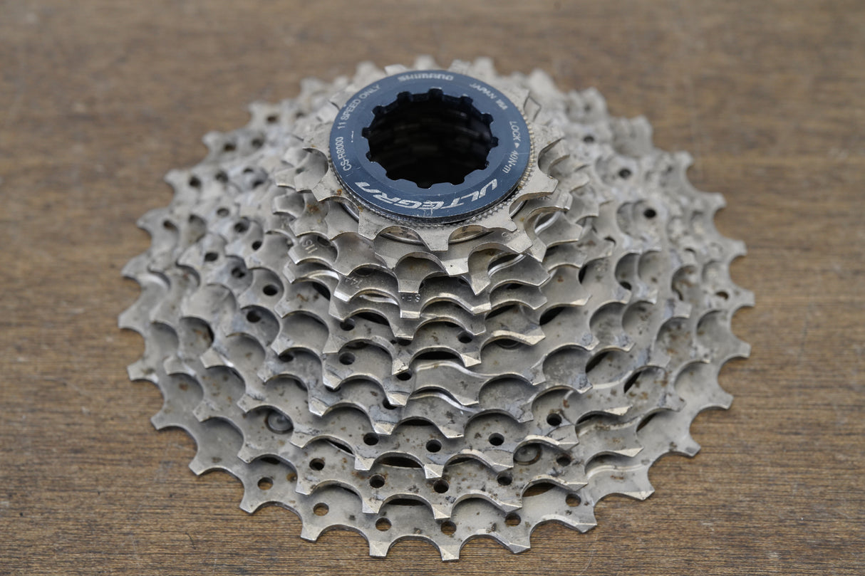 11-30T Shimano Ultegra CS-R8000 11 Speed Cassette 268g 8000