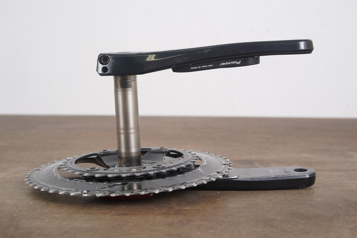 175mm 52/36T Shimano Dura Ace FC-R9100 Pioneer Dual Power Meter Crankset