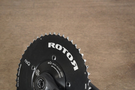 170mm 52/34T BB30 Rotor Flow INpower NoQ Rings Aero Power Meter Crankset