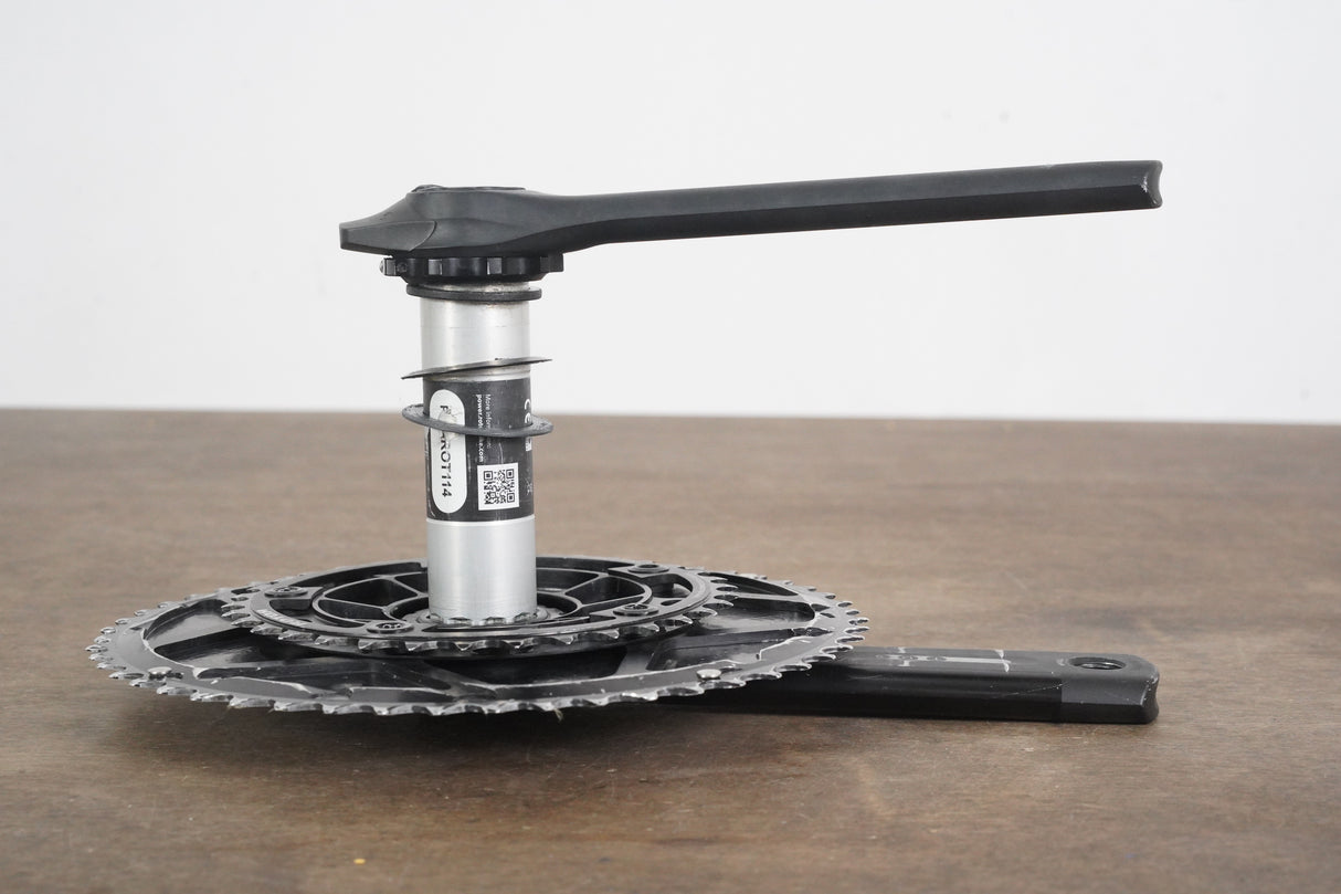 170mm 52/34T BB30 Rotor Flow INpower NoQ Rings Aero Power Meter Crankset