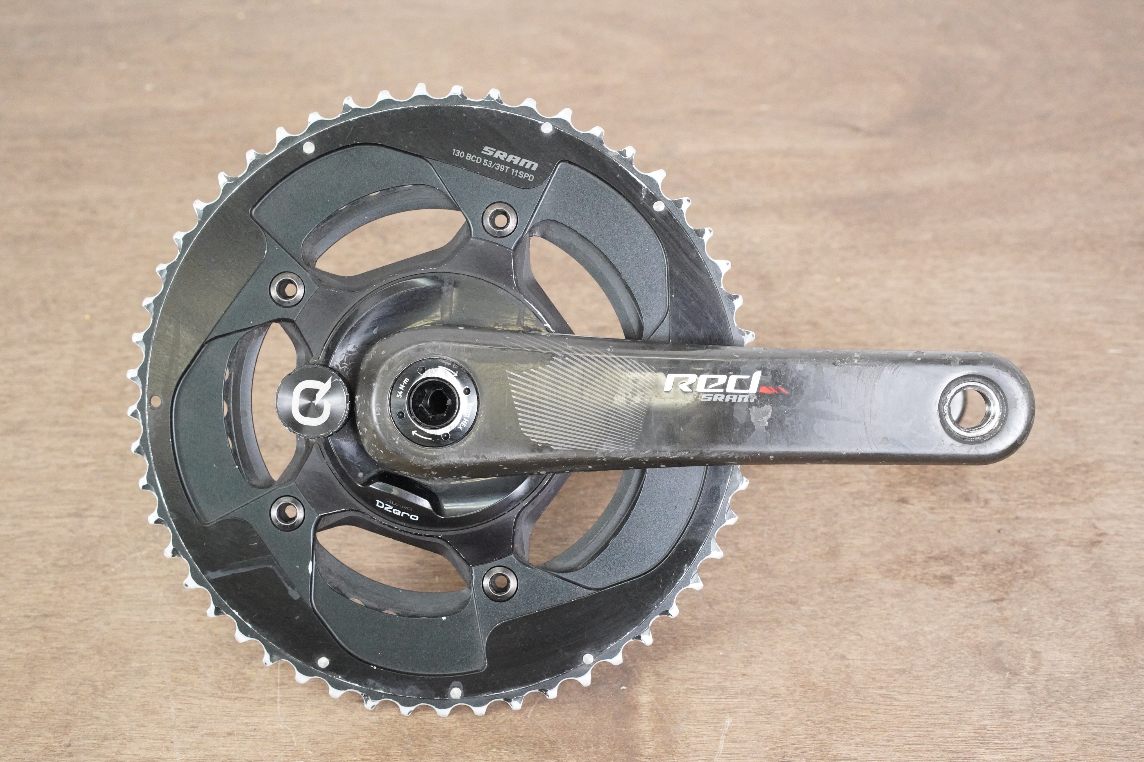 175mm 53/39T BB30 SRAM Red 22 Quarq DZero Carbon Power Meter
