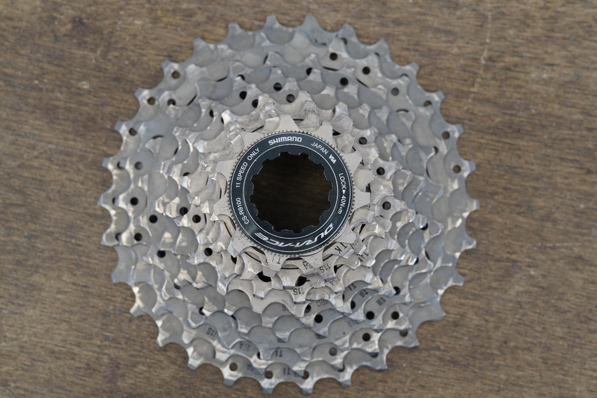 11-30T Shimano Dura-Ace CS-R9100 11 Speed Road Cassette 205g 9100